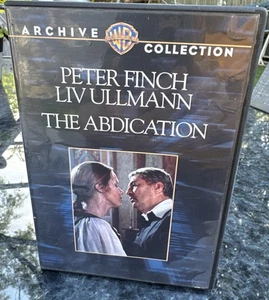 The Abdication Dvd 1974 Stars Peter Finch & Liv Ullmann - Imagen 1 de 3