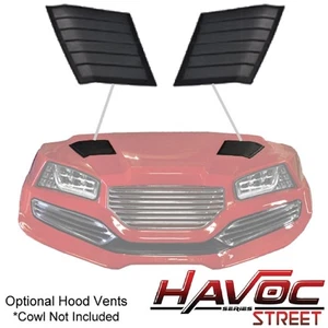 Madjax Havoc Street Series Hood Vents for Yamaha G29 Drive Golf Cart | 05-056 - Picture 1 of 1
