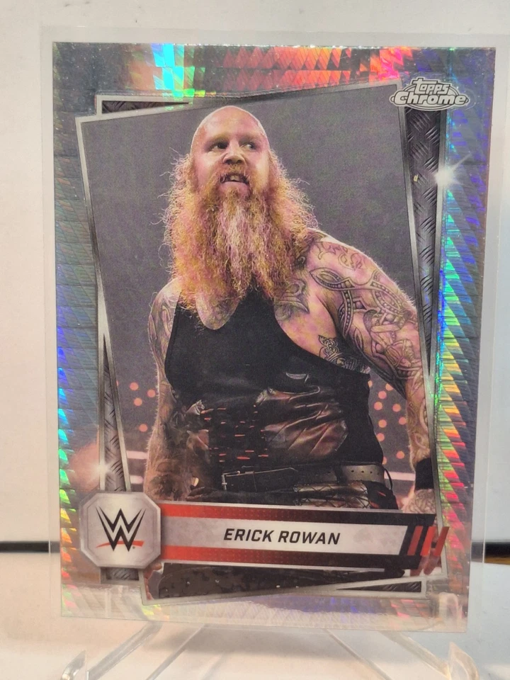 2025 Topps Chrome WWE - Erick Rowan #49 X-Fractor - Image 1 of 1