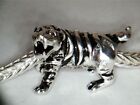 Silver Plated Tiger  Charm ** See My Store For Bracelets & Beads