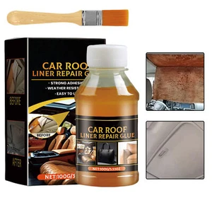 Car Roof Liner Repair Glue 100ml Heavy Headliner Adhesive Fast Dry Glue Liquid - Picture 1 of 12