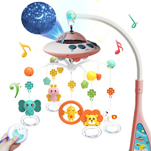 Sonajeros para cuna bebe accesorios con musica y luces regalos shower juguetes