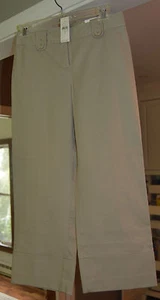 ANN TAYLOR LOFT CROPPED STRETCH HOSE Gr. 0 *Neu mit Etikett* - Bild 1 von 3