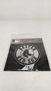 New MLB Boston Red Sox Car Truck Suv Automobile Plastic Chrome Emblem - Picture 1 of 7