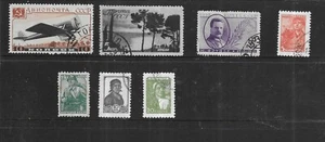 RUSSIA 1935-1938. SELECTION OF 7. VERY FINE USED. AS PER SCAN. - Picture 1 of 3