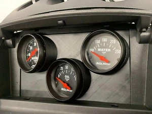 350Z 03-05 Dashboard Cubby Triple Gauge Pod Angled - Picture 1 of 8