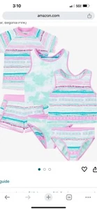 Eddie Bauer Little Girl's 4-Piece Mix & Match Swim Set - Picture 1 of 1