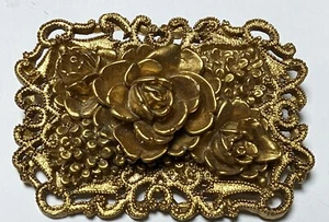 Broche prendedor vintage de plástico - Imagen 1 de 2