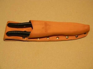 Leviton Top Grain Leder Neunen Zange Werkzeug Halter Holster 7" Tasche Made in USA - Bild 1 von 8