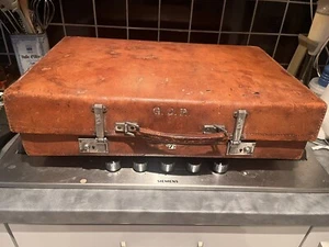 Vintage Revelation Pigskin Suitcase - Picture 1 of 6