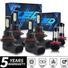 For Toyota RAV4 2006 - 2012 - 6X Bulbs LED Headlight Hi/Lo & Fog Light 6000K