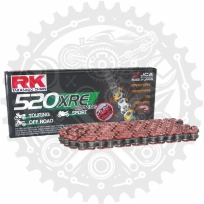Nueva cadena RK XW-Ring roja 520 XRE 116 para Yamaha TT 600 K Foto 1 de 4
