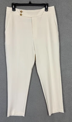I.N.C International Concepts Women's Casual Dress Pants Ivory Size 12 NWOT's. - Image 1 of 4