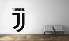 Juventus FC Logo Wall Decal Soccer Sport Italy Decor Vinyl Art Mural Sticker
