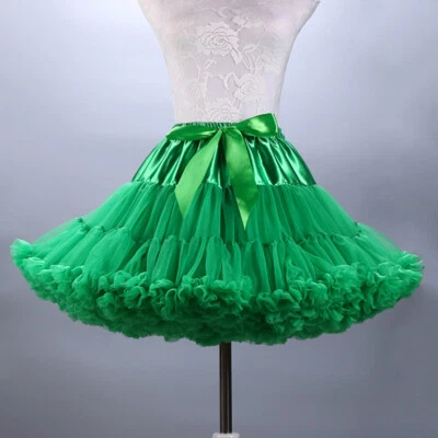 Women Adult Lady Tutu Tulle Skirt Fancy Skirt Dress Up Party Dancing Short Dress - Image 1 of 4