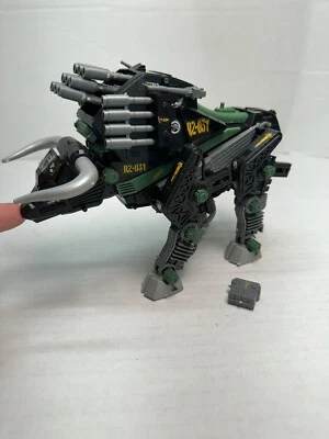 Vintage Zoids Dibison Action Motorized Bison Tomy 1988 Parts Or Repair Transform - Image 1 of 4
