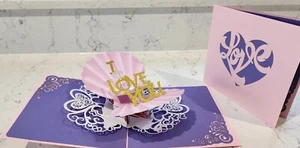 3D Pop Up I LOVE💘 Card.( Valentine's Day, Birthday Or for someone you Love ❤️) - Picture 1 of 5