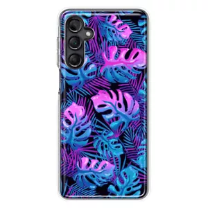 Mundaze Case for Samsung Galaxy A25 5G Neon Tropical Monstera Leaves - Picture 1 of 6