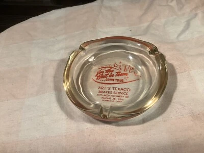 Art’s Texaco Ashtray Norwood Ohio  - Image 1 of 4