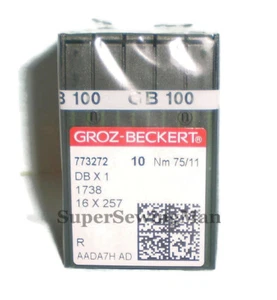30 Groz Beckert Sewing machine Needles 16X231 16X257 DBX1 - Picture 1 of 1