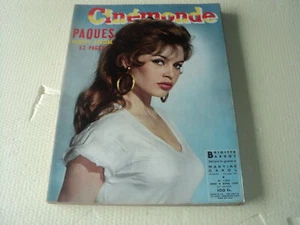 #CINEMONDE - 1957/1182 BRIGITTE BARDOT LOUIS DE FUNES CATERINA VALENTE BECAUD - Bild 1 von 1