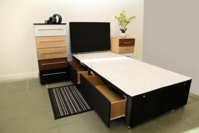 STONEHOUSE 2ft6 Small Single Divan Bed Base! Colour, Storage And Headboard Optional!