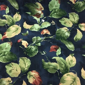 Richloom fabric Floral Upholstery Thick Bark Cloth ? 4.5 Yards 1996 NEW 164 X 54 - Picture 1 of 5