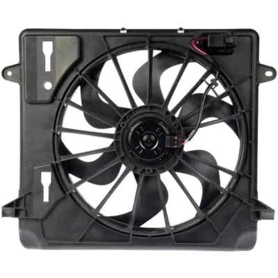 Conjunto de ventilador de refrigeração 620-055 Dorman novo para Jeep Wrangler 2007-2011 - Imagem 1 de 2