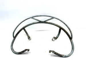 HARLEY DAVIDSON SHOVELHEAD PANHEAD SEAT GRAB RAIL BAR CHROME HOLDER VINTAGE - Picture 1 of 6