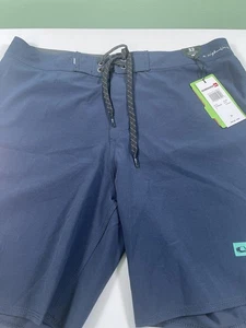 Quiksilver Peter Webb Art Series Blue Shorts Mens Size 32 - Picture 1 of 13