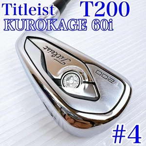 Titleist T200 2019 4 Iron Single Item Genuine Carbon Kurokage - Picture 1 of 9
