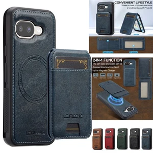 Magnetic Case Shockproof Leather Wallet Cover for Google Pixel 10 Pro Xl 9A 8A 7 - Picture 1 of 17