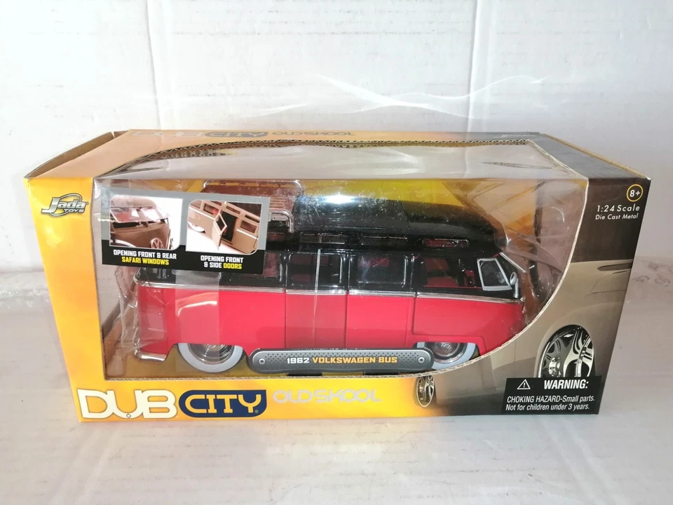 VOLKSWAGEN BUS 1962 JADA TOYS SCALA 1/24 - Immagine 1 di 1
