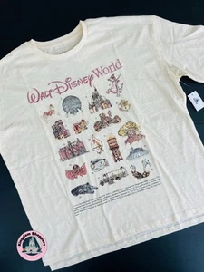2025 Walt Disney World Parks Attraktionen Figur bestickt Erwachsenen Shirt L Large - Bild 1 von 1