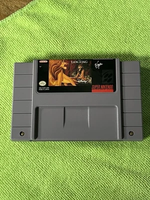 The Lion King Super Nintendo SNES Authentic Game Cartridge Tested Working - Image 1 of 4
