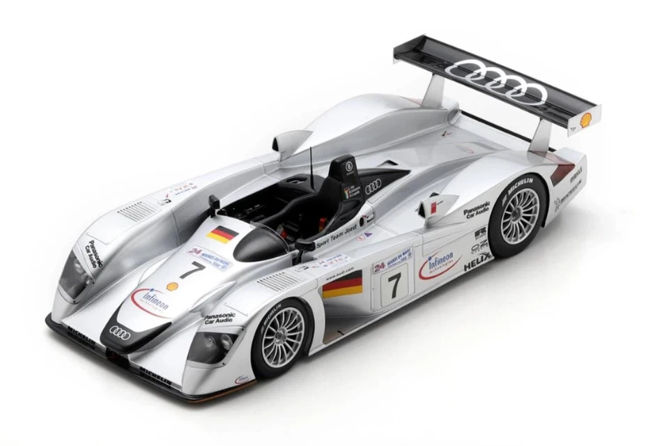 Spark 18S839 1/18 Audi R8 3° Le Mans 24H 2000 M. Alboreto R. Capello C. Abt #7 - Immagine 1 di 1