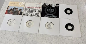 Take That & Artists 7 Inch Vinyl Single Job Lot Including Jukebox Singles - Picture 1 of 20