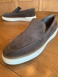 Allen Edmonds "BURKE" Wildleder venezianische Slipper Sneaker grau 11,5 E - Bild 1 von 12