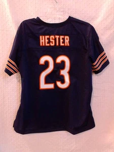 Reebok Women's Premier NFL Jersey Chicago Bears Devin Hester Navy Size M - Picture 1 of 2