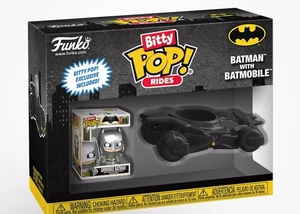 Funko Bitty Pop! Rides: DC Universe - Batman mit Batmobil Geschenk Weihnachten - Bild 1 von 1