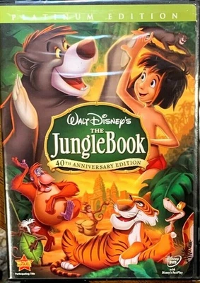 The Jungle Book (DVD, Disney Platinum Edition, 1967) - STK - Image 1 of 4