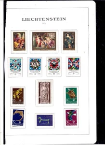 LIECHTENSTEIN, 1976, MNH, 13 Diferent Pcs., 5 Complete sets , Catal.value $37,50 - Picture 1 of 1