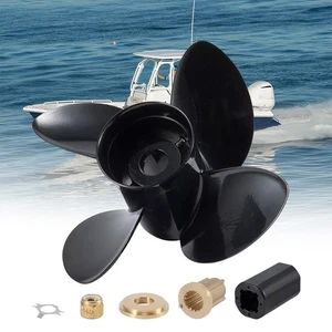 14 x 19 Aluminum 4Blades Boat Propeller For Mercury Engines 15Tooth 135-300HP RH - Imagen 1 de 6