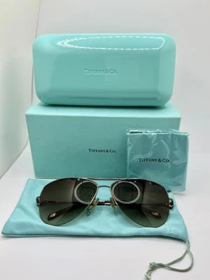 Gafas de sol Tiffany TF 3021 polarizadas 60-14-135 6033/3B usadas con caja (VER FOTOS) Foto 1 de 4