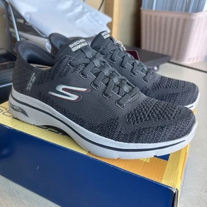 Skechers 216601 Herren 9 Anthrazit Rot Go Walk Arch Fit 2.0 Grand Select 2 Schuhe - Bild 1 von 9