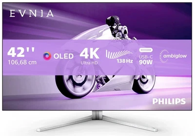 OLED Monitor Philips Evnia 42" 3840 x 2160 px OLED 42M2N8900/00 - Bild 1 von 4