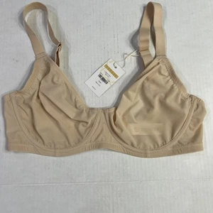Soutien gorge résille filaire DELIMIRA taille 36DD beige non doublé - Photo 1/2