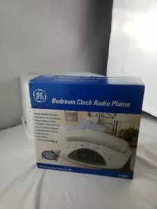 Telefono radio orologio camera da letto General Electric Ge vintage 2-9291 nuovo raro - Foto 1 di 6