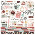 Simple Vintage Love Story Cardstock Stickers-12"X12" VLO21402