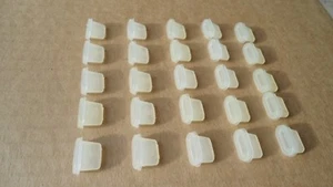 20 OLD SCHOOL DOOR TRIM PAD CLIPS! FOR 61 62 63 64 65 66 67 GM IMPALA OLDS 88 98 - Picture 1 of 2